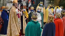 Diözesane Aussendung der Sternsinger 2021 / © Beatrice Tomasetti (DR)