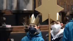 Diözesane Aussendung der Sternsinger 2021 / © Beatrice Tomasetti (DR)