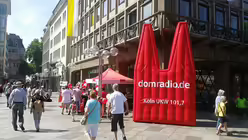 domradio.de-Stand an Fronleichnam / © dr (DR)