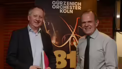 Domkapellmeister Eberhard Metternich und Generalmusikdirektor Francois-Xavier Roth  / &copy; Tomasetti (DR)