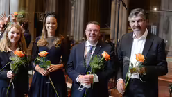 Anna Goeke, Regula M&uuml;hlemann, Oliver Sperling und Thomas E. Bauer / &copy; Beatrice Tomasetti (DR)