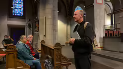 Dompropst Assmann auf dem Weg nach Köln (DR)