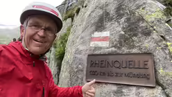 DOMRADIO.DE-Chefredakteur Ingo Br&uuml;ggenj&uuml;rgen an der Rheinquelle (DR)