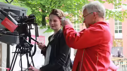 DOMRADIO.DE-Team im Einsatz auf dem Katholikentag in Münster (DR)