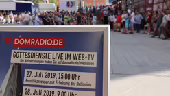 DOMRADIO.DE überträgt die zentralen Gottesdienste von Libori / © Oliver Kelch (DR)