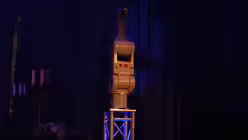 Balthasar - Die Heiligen Drei Könige mal anders im Kölner Dom: als Roboter.  / © Marcel Krombusch (DR)