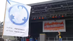 Der Engel der Kulturen vereint die drei großen Weltreligionen / © Matthias Milleker (DR)