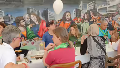 "Ich teile, also bin ich." Das Motto der Diözese Rottenburg-Stuttgart (DR)