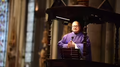 Domkapitular Bosbach predigt &uuml;ber die Erwartung eines Christen / &copy; Beatrice Tomasetti (DR)