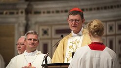 Kardinal Woelki zelebriert die Messe / © Christopher Jelen (Erzbistum Köln)