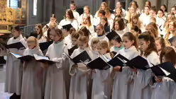 Aufnahme neuer Knaben und Mädchen in die Chöre am Kölner Dom / © Tomasetti (Kölner Dommusik)