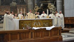 Kardinal Woelki zelebriert die Messe in Rom / © Christopher Jelen (Erzbistum Köln)