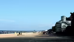 Jurmala ist das bekannteste Strandbad Lettlands, inzwischen aber fest in "russischer"Hand / © Friederike Seeger