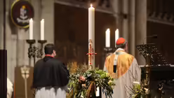 Eindr&uuml;cke aus der Osternacht im K&ouml;lner Dom / &copy; Beatrice Tomasetti (DR)