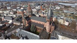 Eindrücke der DOMRADIO.DE-Drohne über Mainz (DR)