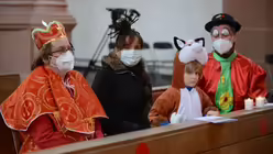 Eindrücke vom Rosenmontagsgottesdienst in St. Agnes / © Beatrice Tomasetti (DR)