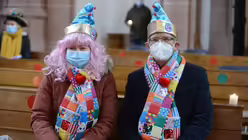 Eindrücke vom Rosenmontagsgottesdienst in St. Agnes / © Beatrice Tomasetti (DR)