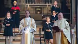 Eindr&uuml;cke vom Wallfahrtsgottesdienst im Erfurter Dom / &copy; Nicolas Ottersbach (DR)