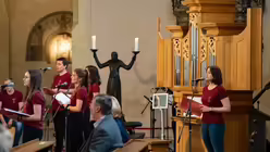 Eindr&uuml;cke vom Wallfahrtsgottesdienst im Erfurter Dom / &copy; Nicolas Ottersbach (DR)