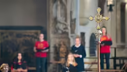 Eindr&uuml;cke vom Wallfahrtsgottesdienst im Erfurter Dom / &copy; Nicolas Ottersbach (DR)