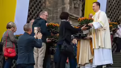 Eindr&uuml;cke vom Wallfahrtsgottesdienst im Erfurter Dom / &copy; Nicolas Ottersbach (DR)