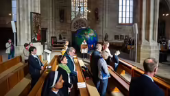 Eindr&uuml;cke vom Wallfahrtsgottesdienst im Erfurter Dom / &copy; Nicolas Ottersbach (DR)