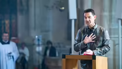 Eindr&uuml;cke vom Wallfahrtsgottesdienst im Erfurter Dom / &copy; Nicolas Ottersbach (DR)