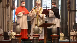 Eindr&uuml;cke von der Chrisam-Messe mit Rainer Maria Kardinal Woelki / &copy; Beatrice Tomasetti (DR)