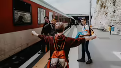 Endlich angekommen / © Luis Rüsing 