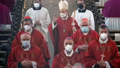 Eröffnungsgottesdienst am Dienstagmorgen (dpa)