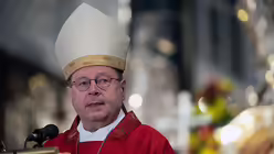 Eröffnungsgottesdienst am Dienstagmorgen (dpa)