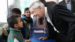 Erzbischof Schick trifft Schulkinder / © Sowa (DBK)