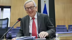 "Bei den Problemen in Libyen geht es vor allem um Menschenrechte, Menschenrechte in den Fl&uuml;chtlingslagern. Darauf habe ich gestern beim libyschen Ministerpr&auml;sidenten gedrungen." (EU-Kommissionspr&auml;sident Jean-Claude Juncker) / &copy; Olivier Hoslet (dpa)