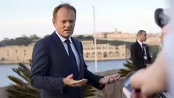 "Heute haben wir keine andere Option, als wieder Vertrauen in unsere eigene St&auml;rke zu gewinnen." (EU-Ratspr&auml;sident Donald Tusk) / &copy; Virginia Mayo