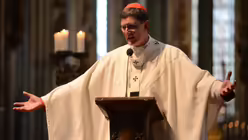 "Singen ist Herzenssache", sagt Kardinal Woelki. / &copy; Beatrice Tomasetti (DR)