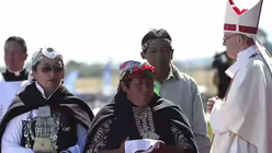 Franziskus wirbt f&uuml;r Einheit in Chile / &copy; Alessandra Tarantino/AP (dpa)