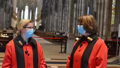 Frauen sorgten mehr f&uuml;r Deeskalation, beobachtet Domschweizerin Reitgruber. / &copy; Beatrice Tomasetti (DR)