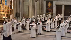 Fronleichnam im Kölner Dom / © Beatrice Tomasetti (DR)