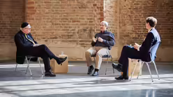 Geistliche des House of One (v.l.n.r.) Rabbiner Andreas Nachama, Imam Kadir Sanci und Pfarrer Gregor Hohberg / &copy; Ren&eacute; Arnold (House of one)