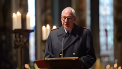 General Ansgar Rieks ist Mitglied im ZDK und tr&auml;gt die Lesung vor. / &copy; Beatrice Tomasetti (DR)