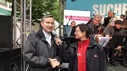 Generalvikar Hofmann am DOMRADIO.DE Stand (DR)