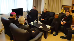 K&ouml;lner Delegation im Gespr&auml;ch mit dem Bistumsleitung / &copy; Meiering (Erzbistum K&ouml;ln)
