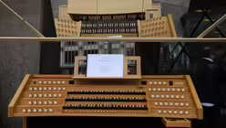 Gleich spielt hier ein Organisten-Quartett mit 40 Fingern / &copy; Lea Br&uuml;ggemann (DR)