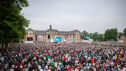 Gottesdienst an Christi Himmelfahrt / © Rolf Vennenbernd (dpa)
