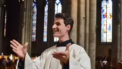 Gregor Loers liebt es, Kindern die Freude an klassischer Musik zu vermitteln. / © Beatrice Tomasetti (DR)