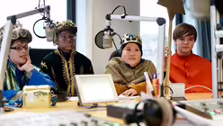 Grunds&auml;tzlich gehen Sternsinger immer zu viert los / &copy; Marion Sendker (DR)