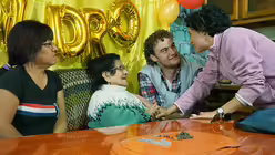 Hausbesuche in den Elendsvierteln von San Juan geh&ouml;rten zu den Aufgaben von Claudius Gatzweiler. / &copy; Mateusz Rdzanek (privat)