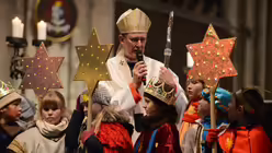 2019: "Ihr seid wichtig", sagt Kardinal Woelki an die Adresse der Sternsinger / © Beatrice Tomasetti (DR)