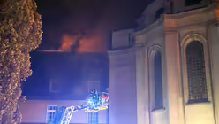 Großbrand im Kloster der Steyler Missionare in St. Augustin / © Ulrich Felsmann (privat)