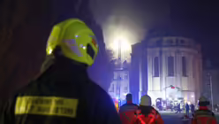 Großbrand im Kloster der Steyler Missionare in St. Augustin / © Ulrich Felsmann (privat)